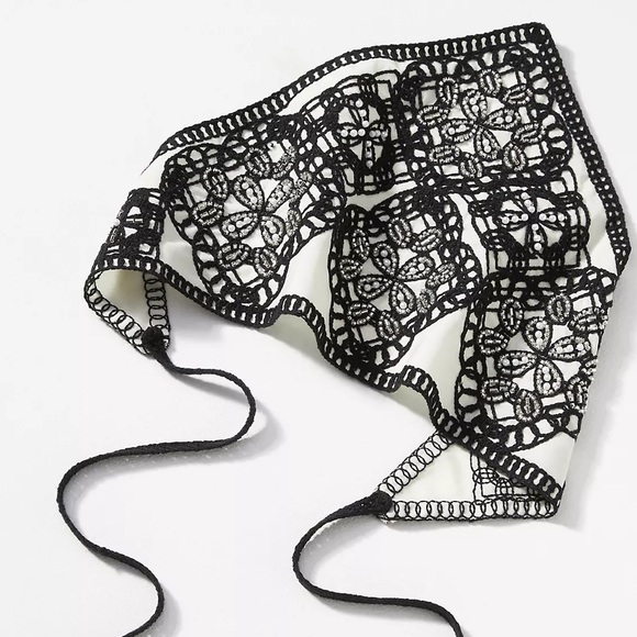 Woven Beaded Hair Scarf - Picture 1 of 4